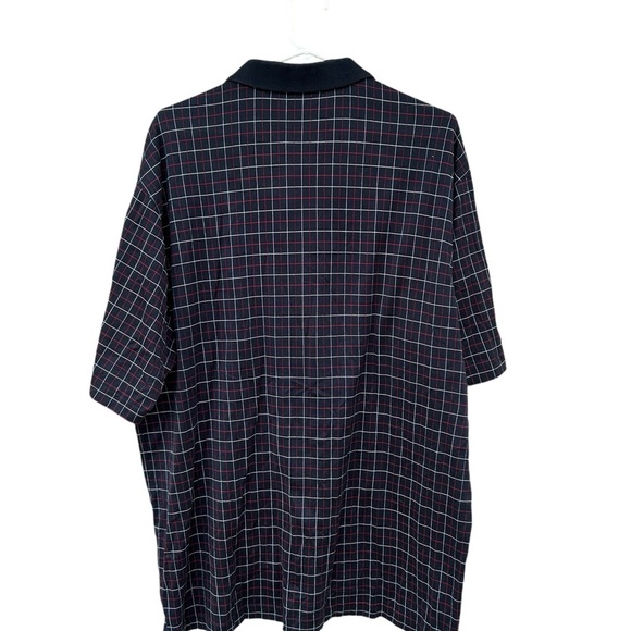 Amen Corner Authentic Masters Golf Polo - Size XL - 100% Cotton - Plaid - Picture 10 of 10